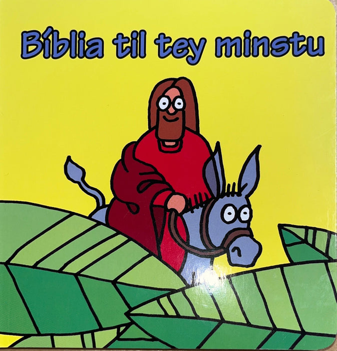 Bíblia til tey minstu Barnabøkur Heimamissiónsforlagið