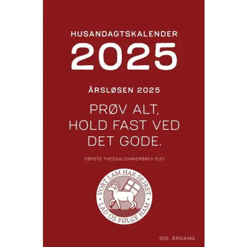 Húsandaktskalendari 2025 Andaktsbøkur Lohse