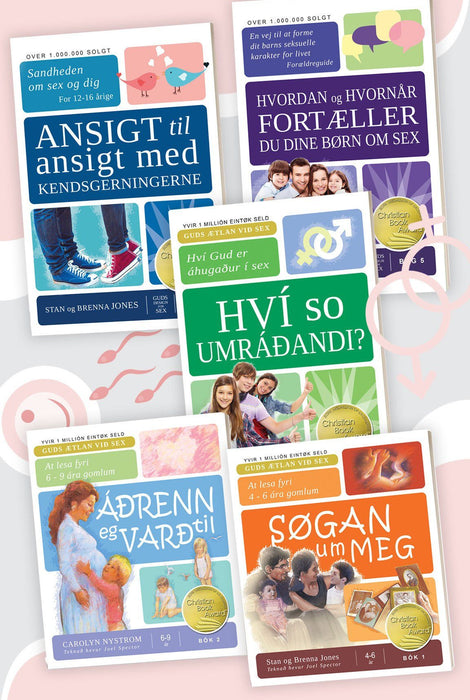 Guds ætlan við sex – bókarøð Hjúnaband/kynslív Bøkur