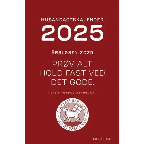 Húsandaktskalendari 2025 Andaktsbøkur Lohse 